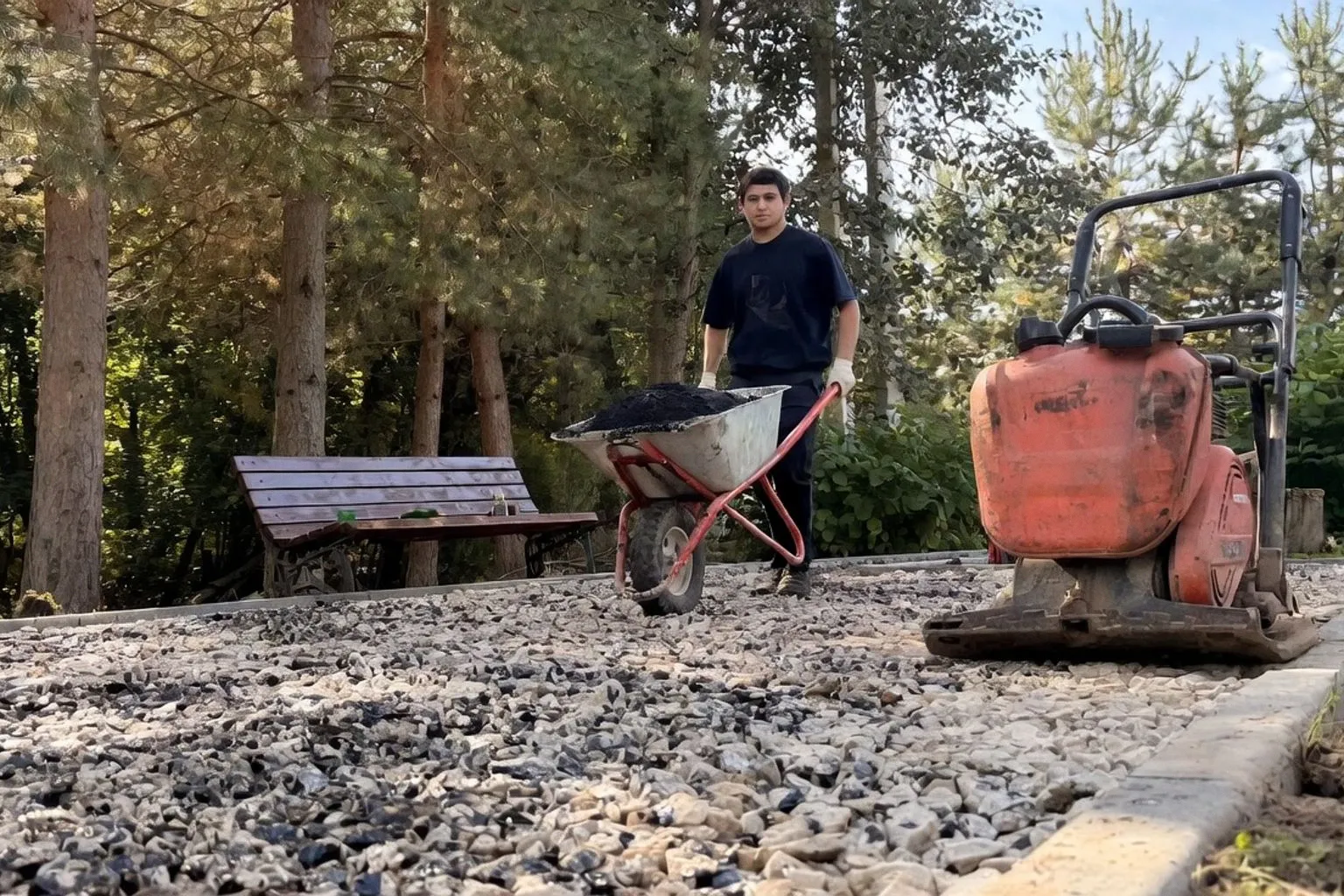 Дорога к Дому культуры: как в Сытькове преображают пешеходную зону