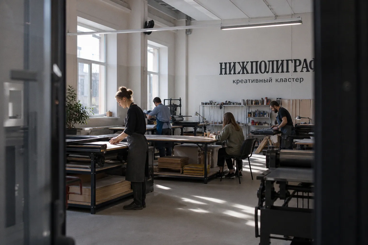 Креативный кластер в Кирове: как «Нижполиграф» объединяет ремесла и IT