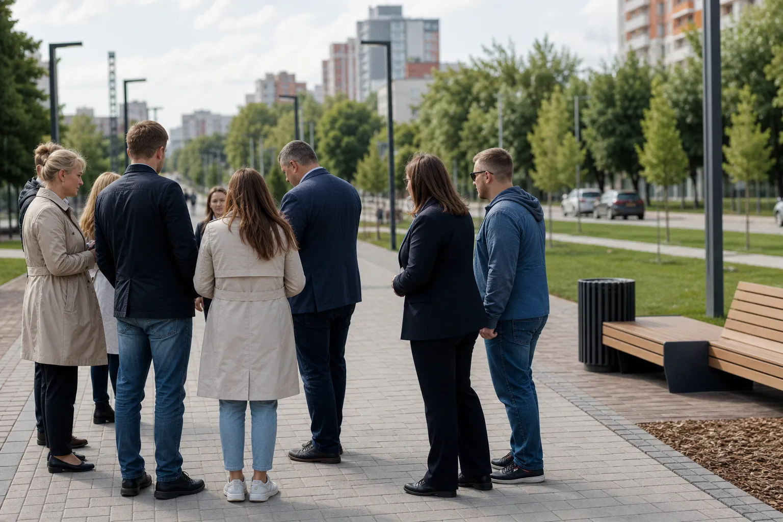 Обновление пешеходной зоны на улице Красные Горки: что важно проверить жителям