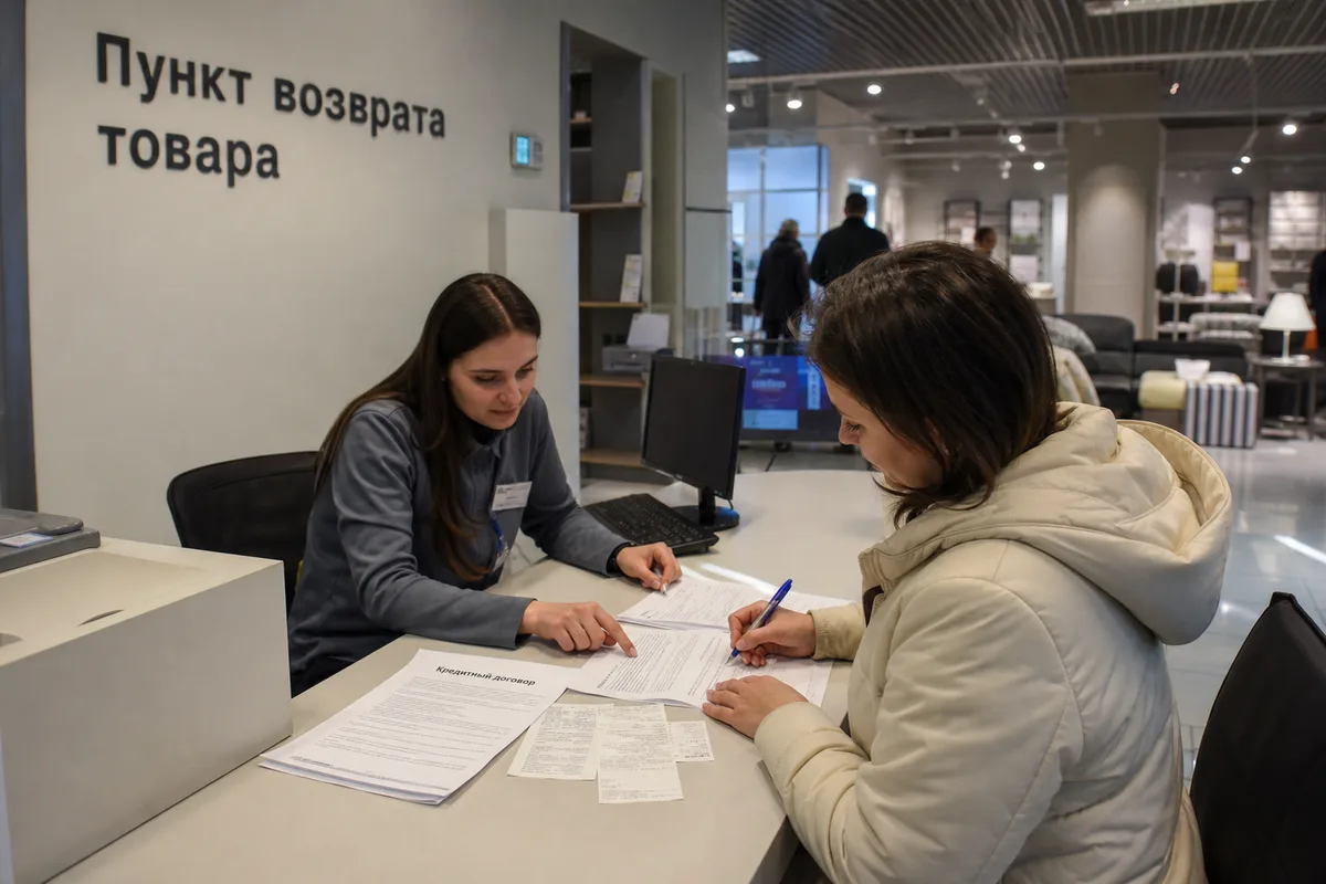 Возврат товара в кредит: инструкция по закрытию договора и возврату денег